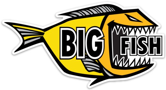 Big Fish Sticker – 3 Waters Kayaks