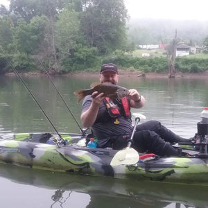 Riding High on a Big Fish 120 3 Waters Kayaks Riding High on a Big Fish 120 3 Waters Kayaks