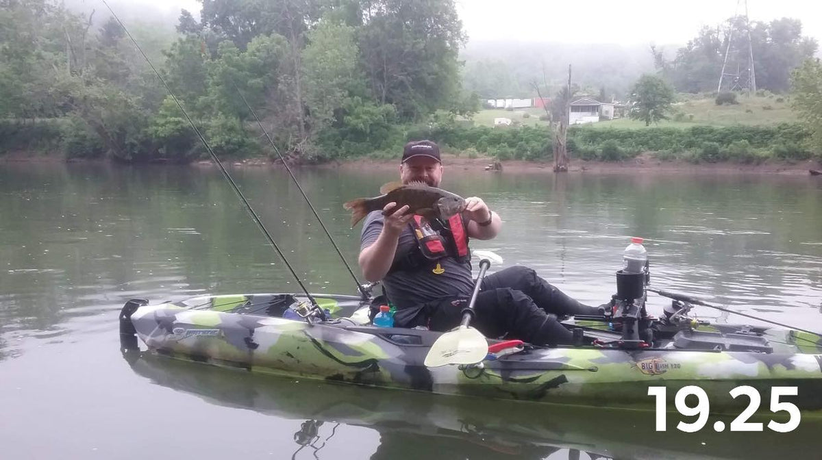 Riding High on a Big Fish 120 – 3 Waters Kayaks
