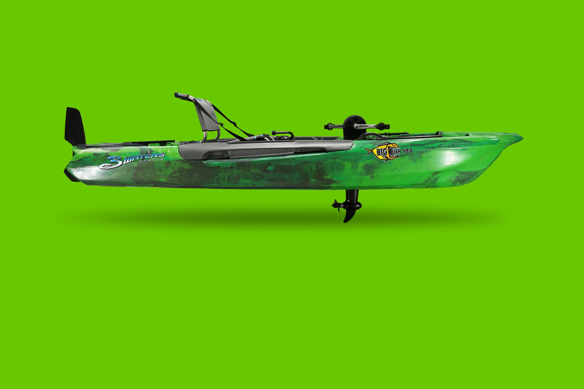 3 Waters Kayaks - Affordably Priced Fishing & Pedal Kayaks