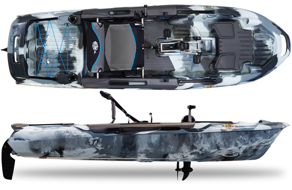 Big Fish 108 - Pedal Fishing Kayak – 3 Waters Kayaks
